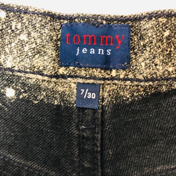 TOMMY HILFIGER 90’s Destroyed High-Rise Shorts 28 - Picture 9 of 16